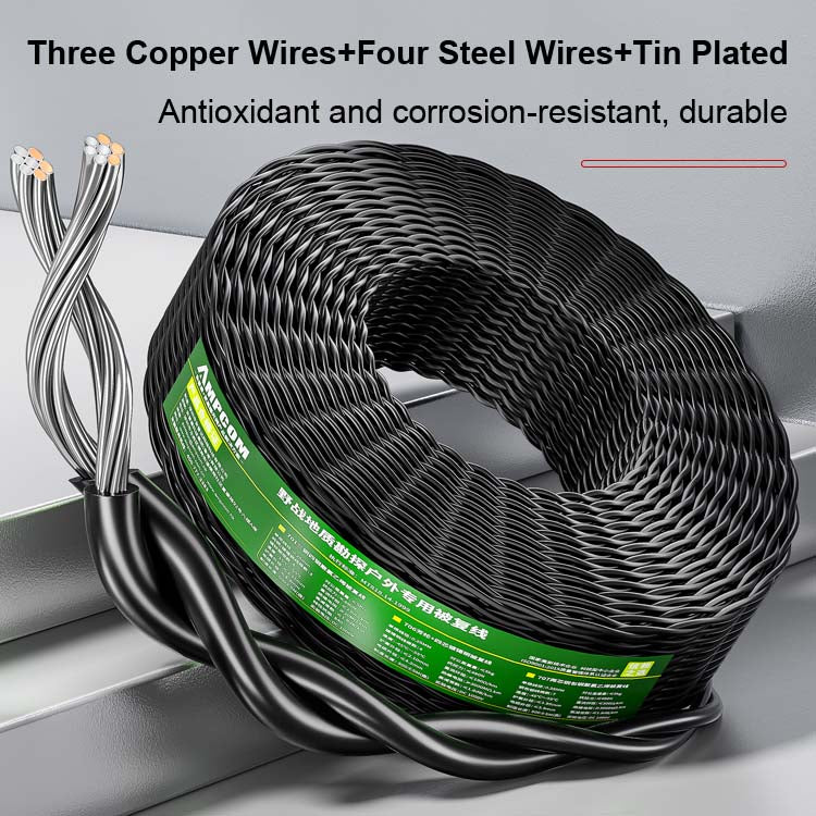 AMPCOM Outdoor Communication Field Cable , Twisted Pair Cables