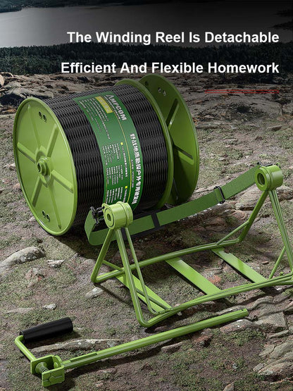 AMPCOM Field Cable Laydown Cart Efficient Field Cable Laydown Cart